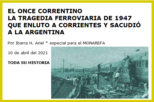 TRAGEDIA FERROVIARIA CORRIENTES